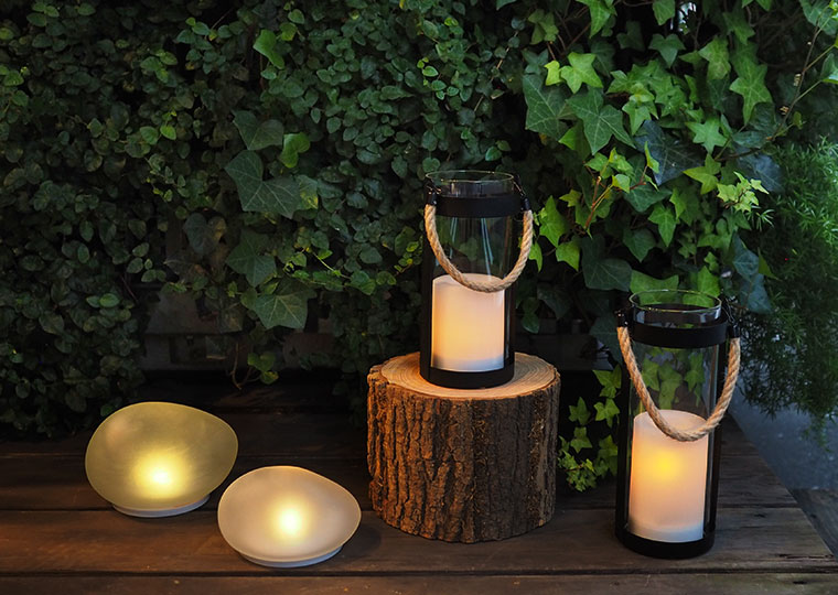 LED Solar lantern Notte LED ソーラーランタン ノッテ - DI CLASE