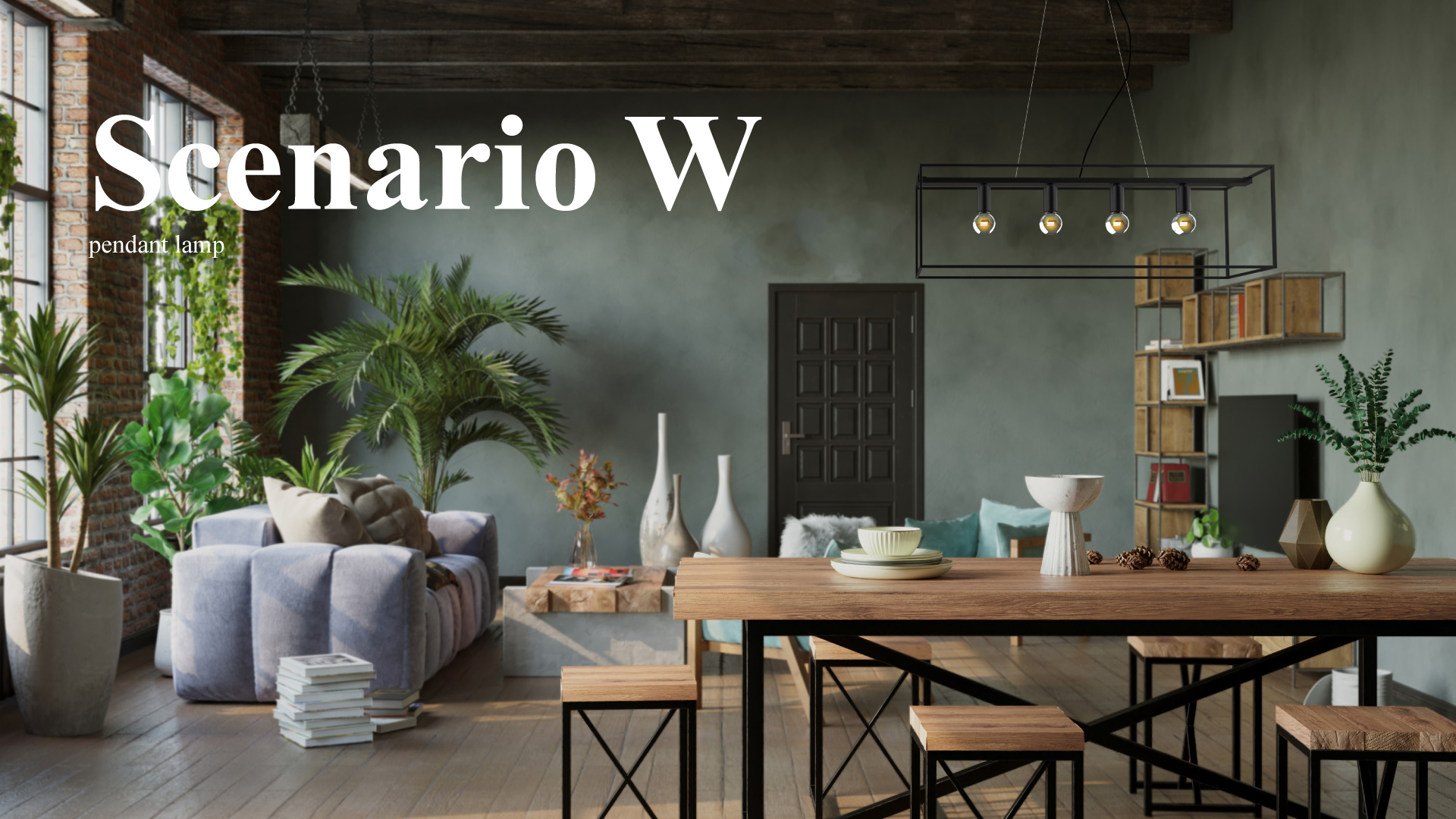 シェナーリオWペンダントランプ