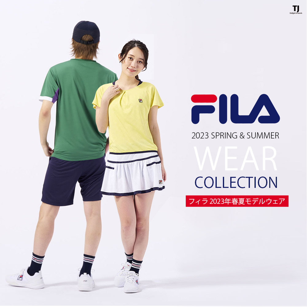 フィラ FILA テニスウェア レディース Mサイズ ブラック 2023SS