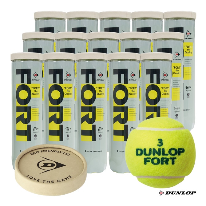 ダンロップ DUNLOP テニスボール DUNLOP FORT（ダンロップ フォート 