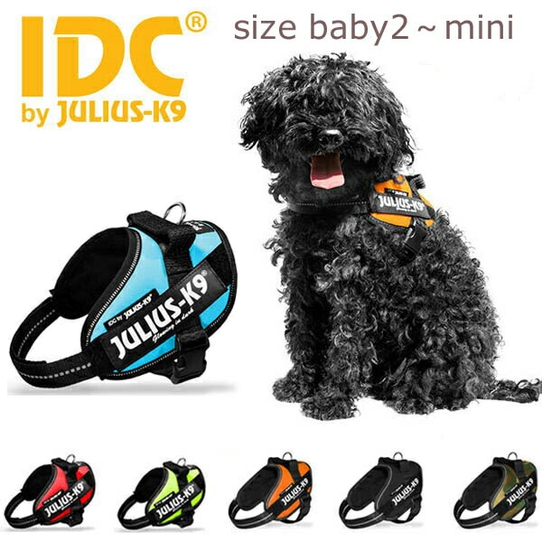 送料無料☆ JULIUS K9・ユリウスK9 IDCパワーハーネス Baby2,ミニミニ