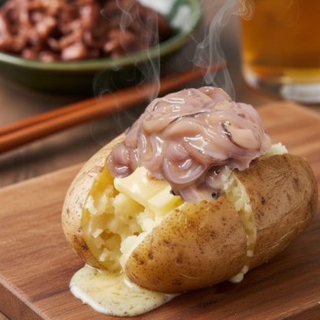 旨みたっぷり！塩辛じゃがバター