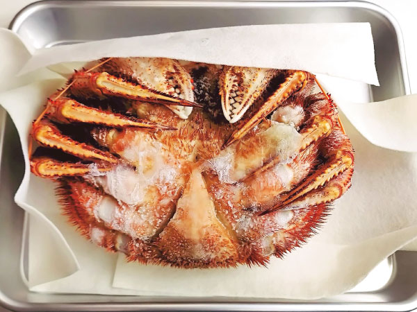 ステップ3: キッチンペーパーで包む