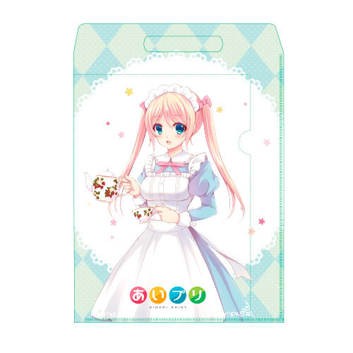 A4横バッグ型クリアファイル