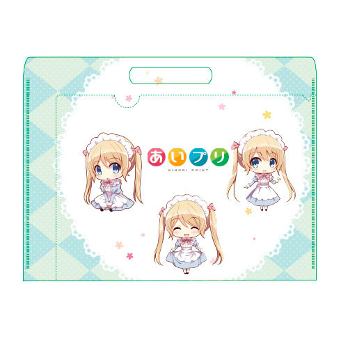 A4縦バッグ型クリアファイル