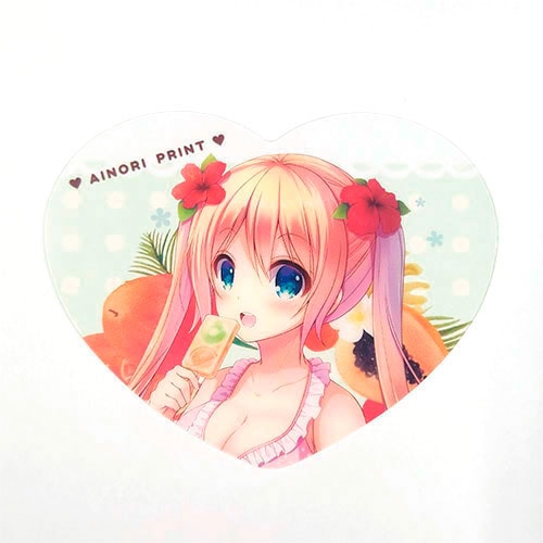 ハート型クリアカード