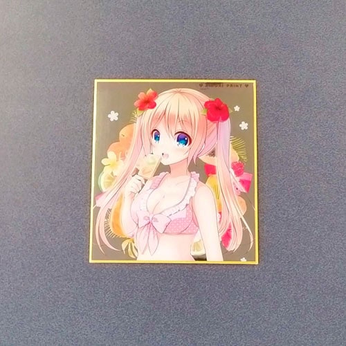 メタルミニ色紙