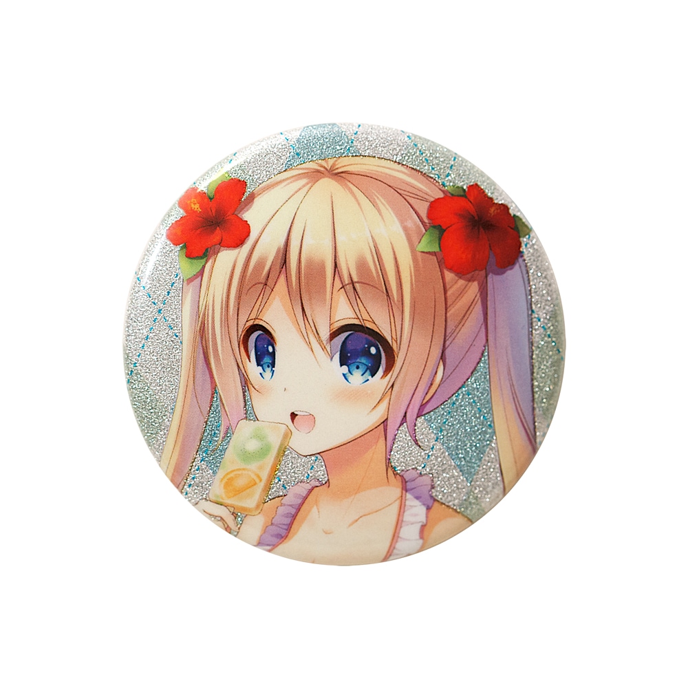 グリッター缶バッジ（57mm）