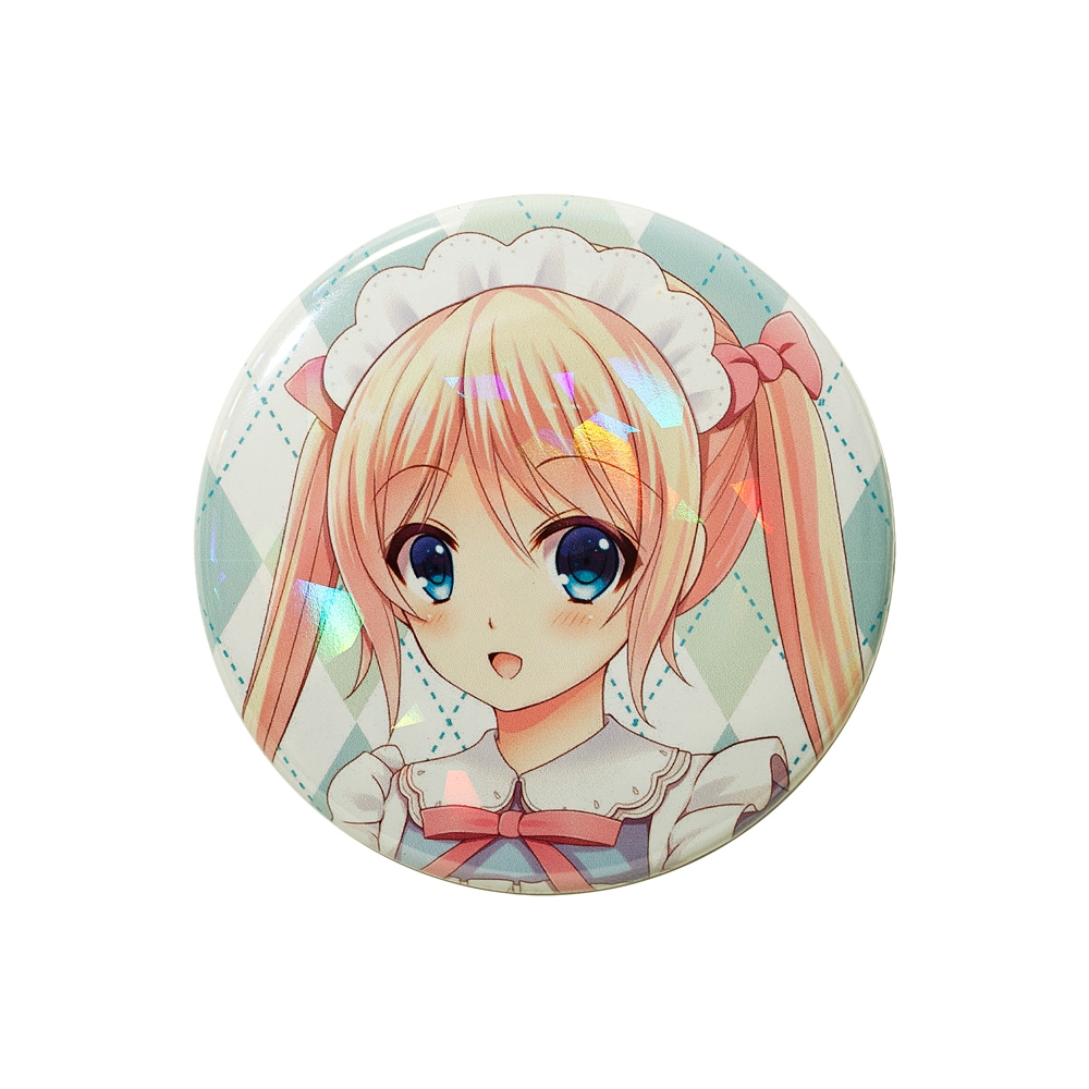 ホロ缶バッジ（57mm）