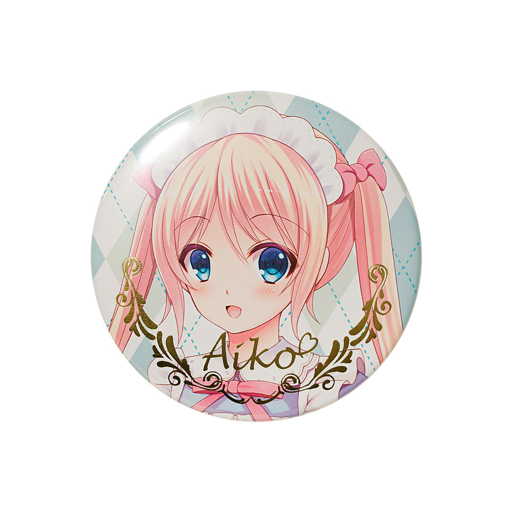 箔押し缶バッジ（57mm）