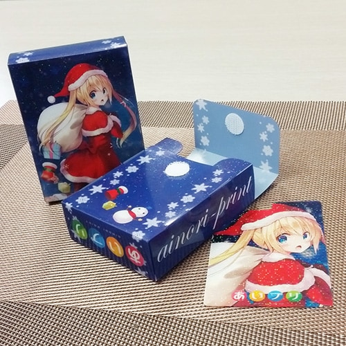 縦型ホログラムデッキケース（マジックテープ式・ミニ）