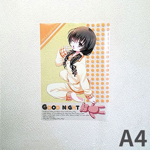 A4クリアポスター