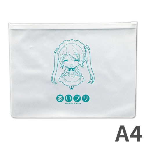 A4ビニールポーチ（1色印刷）