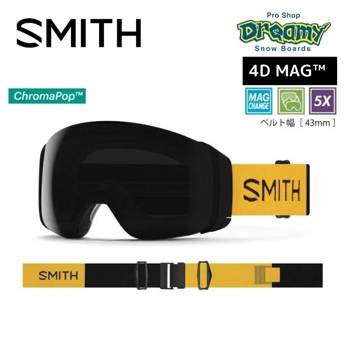 23-24 SMITH スミス 4D MAG 010274014 GOLD BAR ハードケース