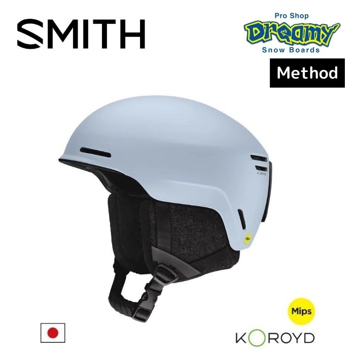 23-24 SMITH スミス MAZE 010207419 MATTE BLACK ASIA Fit ヘルメット 