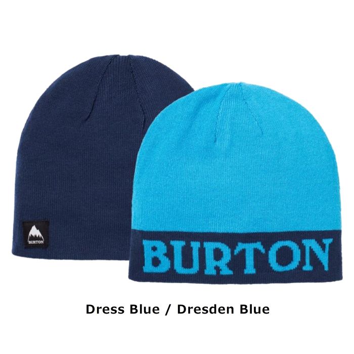 BURTON バートン Kids' Billboard Reversible Beanie 105221 キッズ ビルボード リバーシブル ビーニー  タイトフィット ロゴ ニットキャップ 21-22モデル 正規品-スノーボード（キッズ）・サーフィンの専門店｜DREAMY