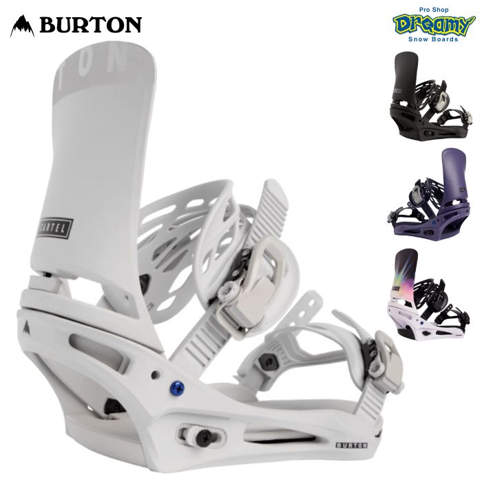 BURTON バートン Men's Cartel Re:Flex Snowboard Bindings 105391 ...