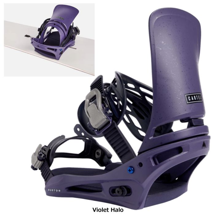 BURTON バートン Men's Cartel Re:Flex Snowboard Bindings 105391 カーテル フリースタイル  ハードフレックス バインディング スノーボード 22-23 正規品-スノーボード（キッズ）・サーフィンの専門店｜DREAMY