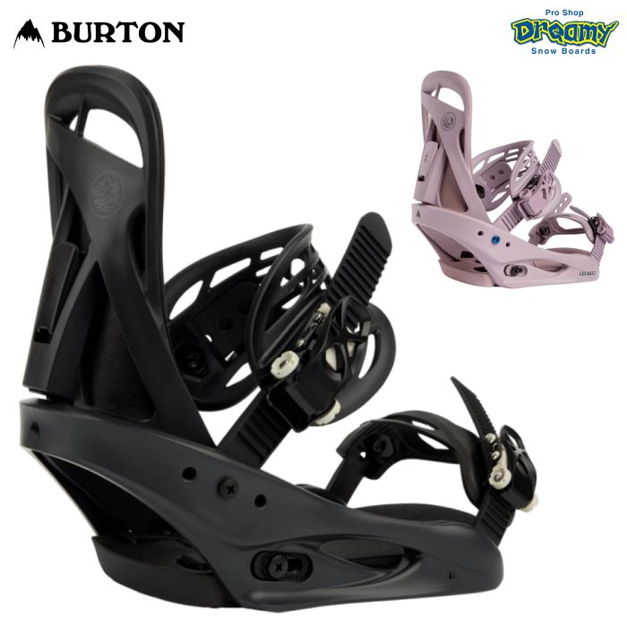 BURTON バートン Women's Citizen Re:Flex Snowboard Bindings 105401 ...