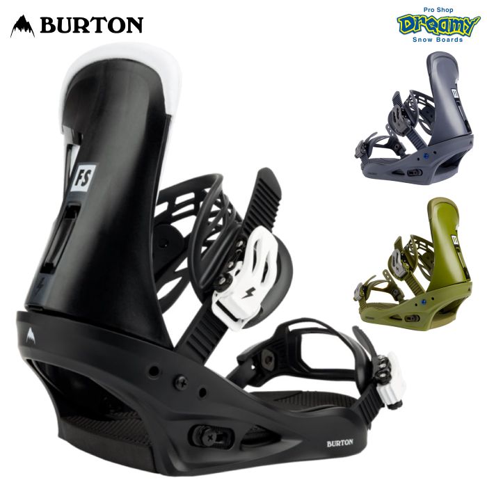 BURTON バートン Men's Malavita Re:Flex Snowboard Bindings 105491 