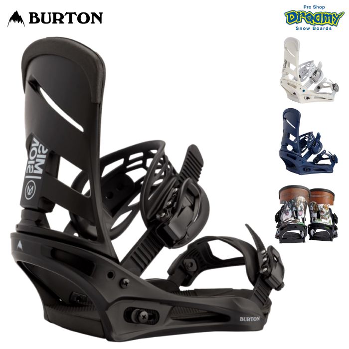 BURTON バートン Men's Freestyle Re:Flex Snowboard Bindings 105441