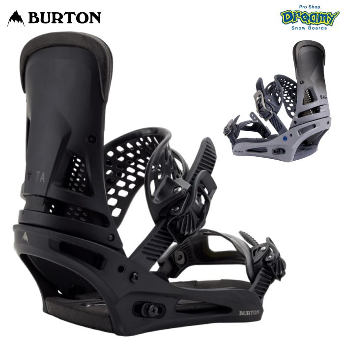 BURTON バートン Men's Malavita Re:Flex Snowboard Bindings 105491