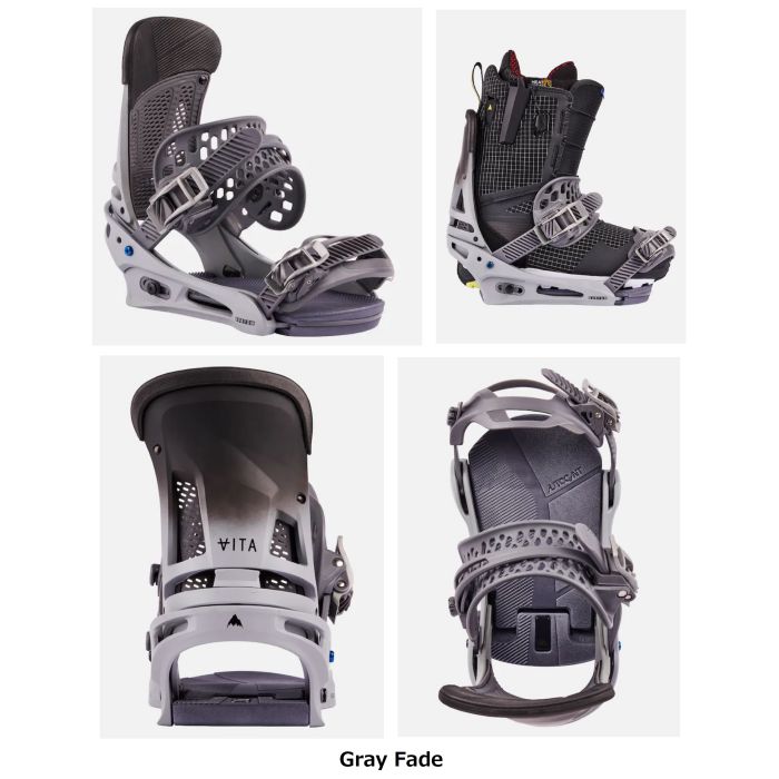 BURTON バートン Men's Malavita Re:Flex Snowboard Bindings 105491