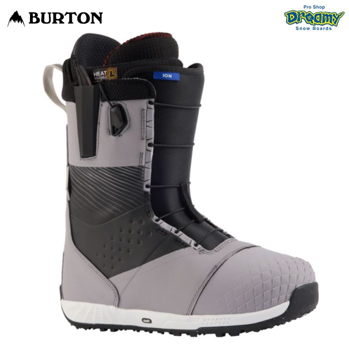 BURTON バートン Men's Ion Snowboard Boots - Wide 106291アイオン スノーボードブーツ ワイド SPEED  ZONE ハード オールマウンテン Sharkskin/Black 正規品-スノーボード（キッズ）・サーフィンの専門店｜DREAMY