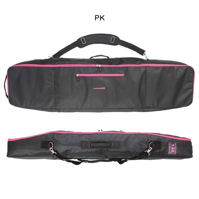 north peak ノースピーク Junior Snowboard Case NP-5043 ジュニア スノーボードケース 135cm 2WAY  ショルダーベルト 手提げ 肩かけ BK 子供用 正規品-スノーボード（キッズ）・サーフィンの専門店｜DREAMY