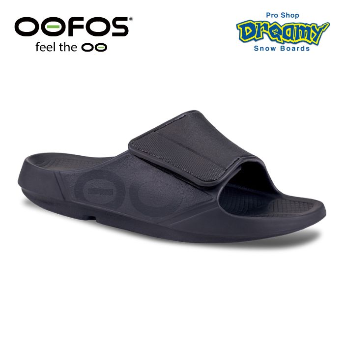 OOFOS ウーフォス OOahh Sport Flex 2000060054191 Black/Matte Black