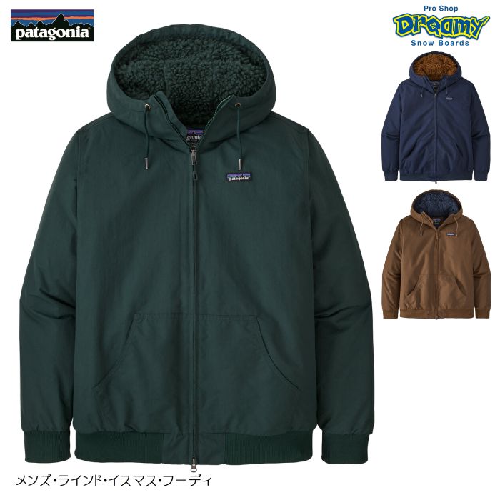 patagonia パタゴニア メンズ・ラインド・イスマス・フーディ 20425 ボマージャケット レギュラーフィット 撥水加工 パイル裏地 フード  ジップアップ 正規品 | 値段別