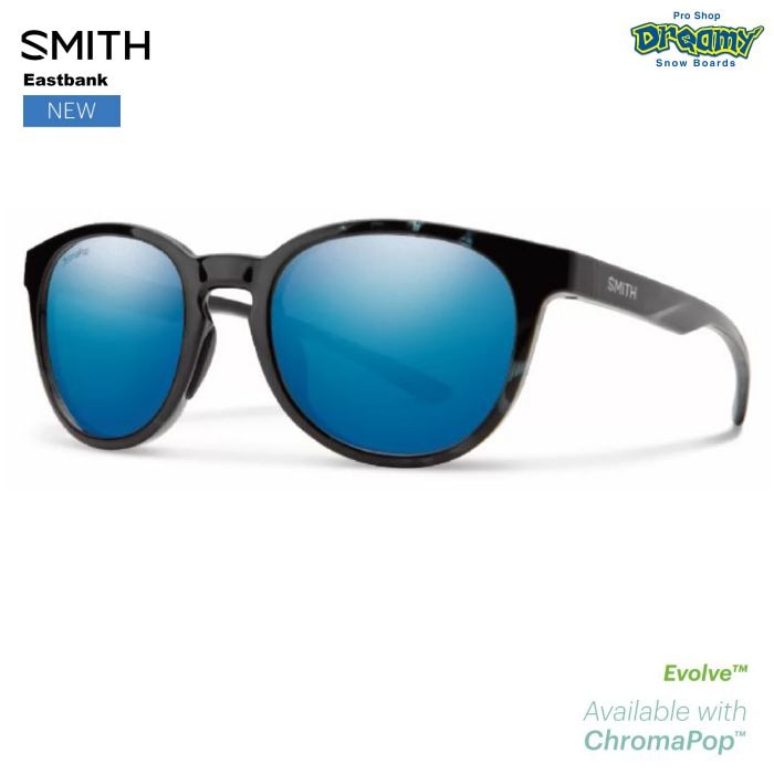 SMITH スミス Eastbank 205001601 イーストバンク Black Ice Tort ChromaPop Polarized  Blue Mirror 偏光レンズ ミラーレンズ Lifestyleシリーズ 正規品 | 値段別,10,001円～30,000円 |  ドリーミー公式オンラインストア