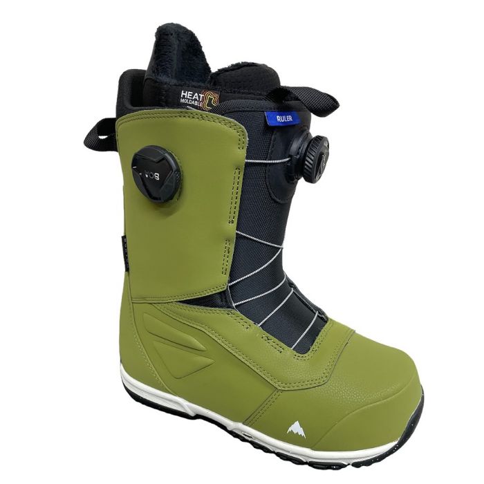 BURTON バートン Men's Ruler BOA Snowboard Boots - Wide 214261 ルーラー スノーボードブーツ  ミディアムフレックス オールマウンテン パーク Green 正規品-スノーボード（キッズ）・サーフィンの専門店｜DREAMY