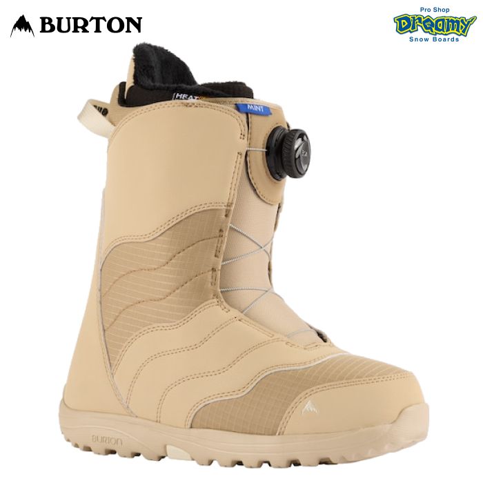 レディースブーツ美品❗️BURTON　mint boa wide レディースBOAブーツ　22.5