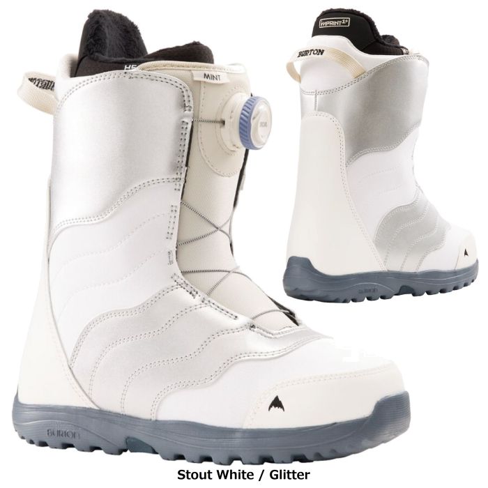 BURTON バートン Women's Mint BOA Snowboard Boots - Wide 215361 ...