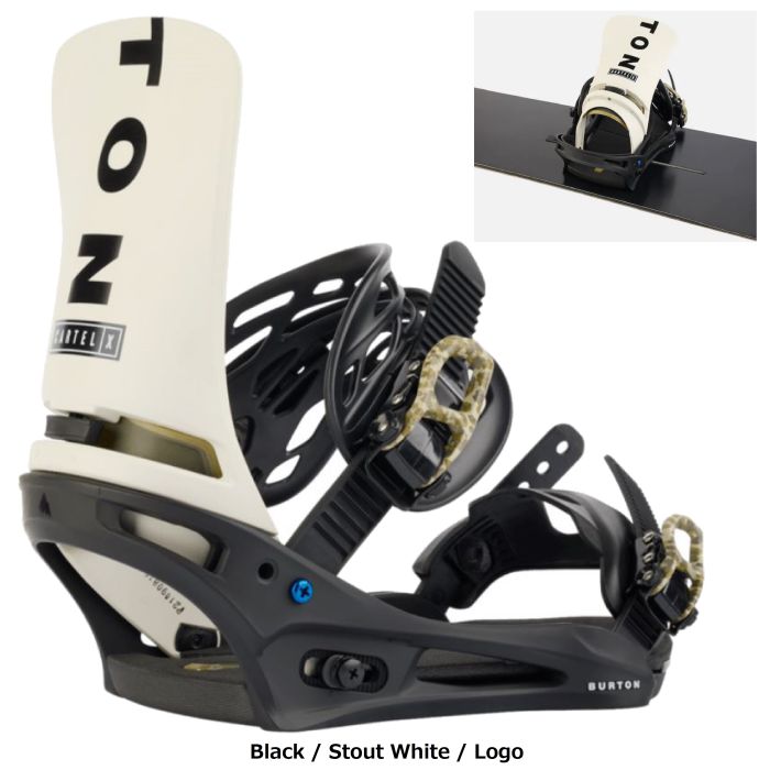 BURTON バートン Men's Cartel X Re:Flex Snowboard Bindings 222301