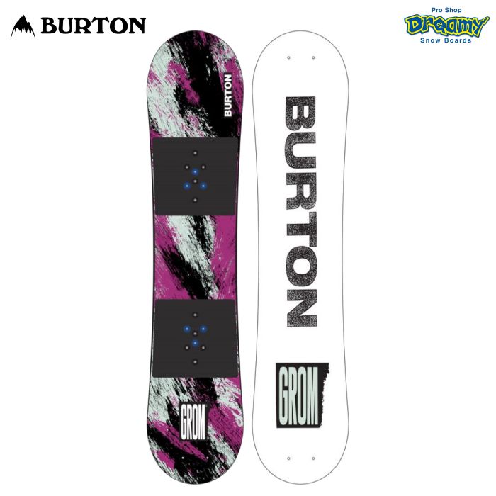 BURTON バートン Kids' Grom Purple Snowboard 236231 キッズ グロム フラットトップ ツイン オールマウンテン  初級者向け スノーボード 板 22-23 正規品-スノーボード（キッズ）・サーフィンの専門店｜DREAMY