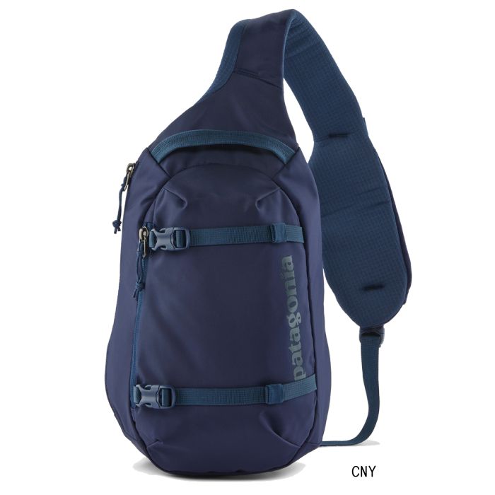 patagonia パタゴニア アトム・スリング 8L 48262 ボディーバッグ スリング型 シングルストラップ 携帯電話用ポケット  収納可能ストラップ ロゴ 正規品-スノーボード（キッズ）・サーフィンの専門店｜DREAMY