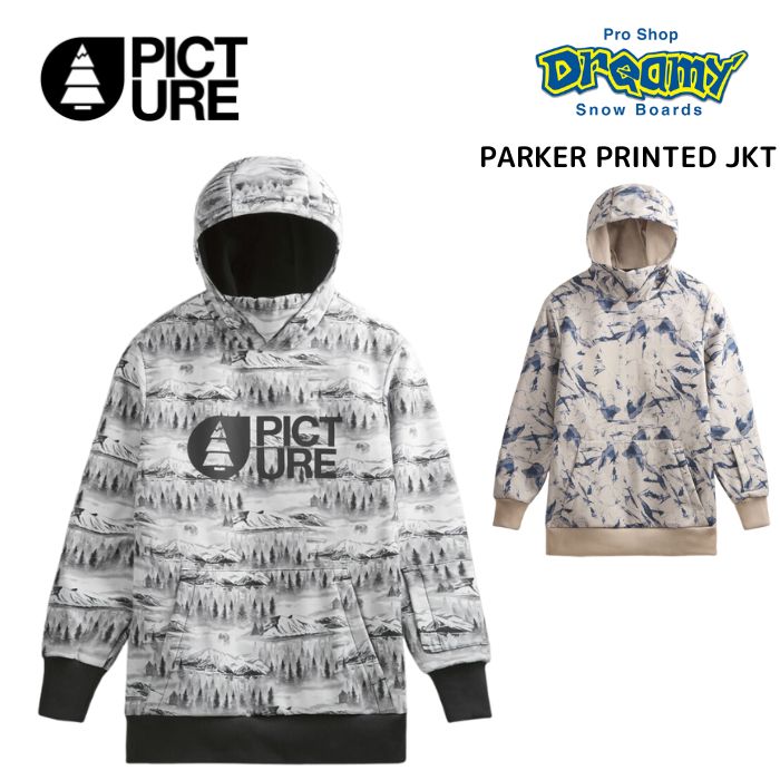 PICTURE ピクチャー 5852336036 PARKER PRINTED JKT スノージャケット 防水性 通気性 2024  正規品-スノーボード（キッズ）・サーフィンの専門店｜DREAMY