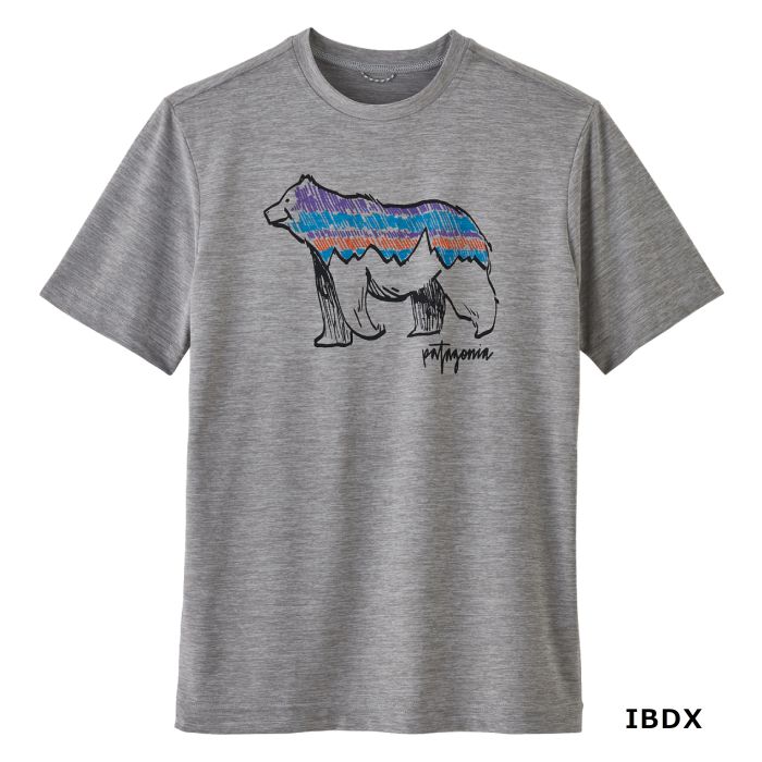 patagonia パタゴニア ボーイズ・キャプリーン・クール・デイリー・Tシャツ 62420 レギュラーフィット 水陸両用 速乾 吸湿発散  ハイキュ・ピュア防臭加工 正規品 | 値段別