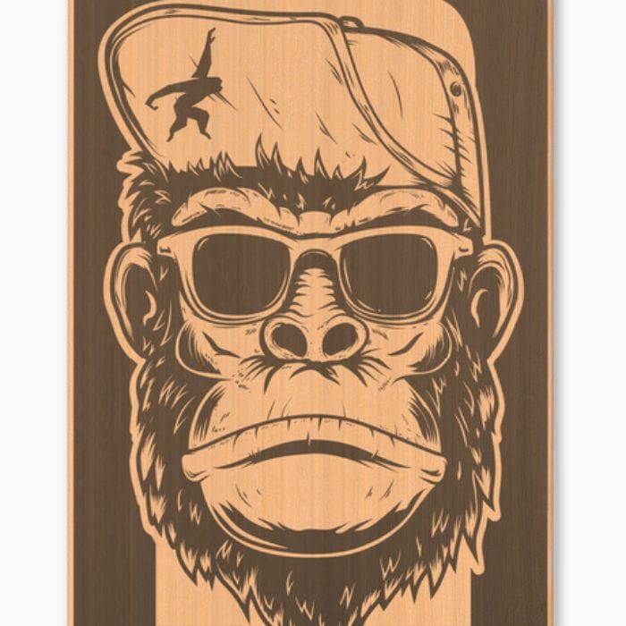 GIBBON GIBOARD ギボン ギボード 縫い込も ブラウン ナチュラル 木目