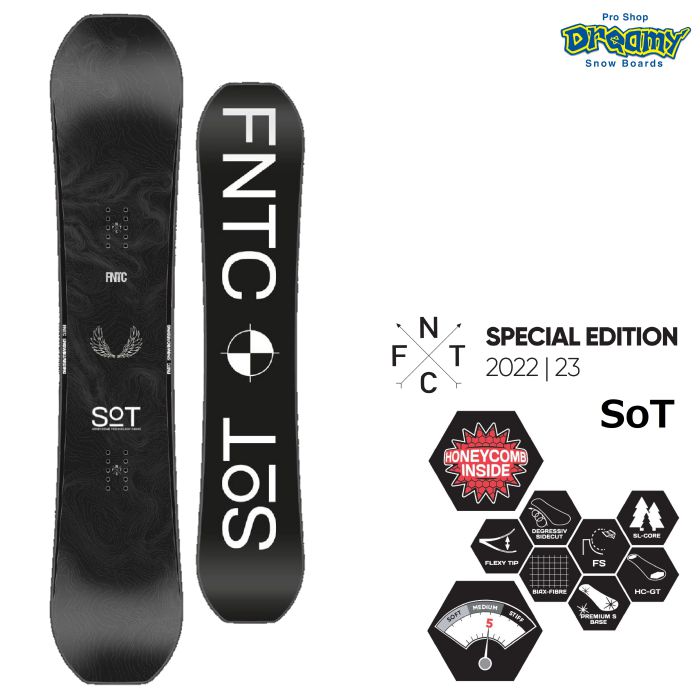 スノーボード FNTC SOT - ボード
