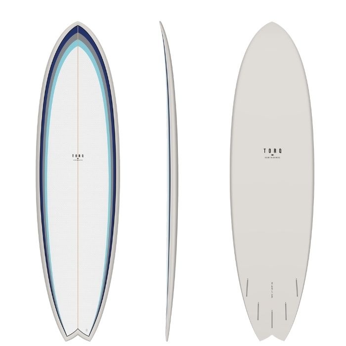 TORQ Surfboard トルクサーフボード MODFISH 7'2” クラシック CLASSIC3