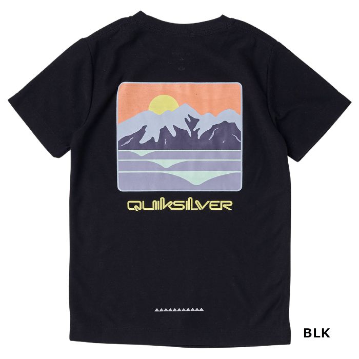 QUIKSILVER クイックシルバー M&WDREAM CAVES SS KIDS KLY221131 キッズ ラッシュガード Tシャツ  100-160cm レギュラーフィット UPF30+ 半袖 ロゴ 正規品-スノーボード（キッズ）・サーフィンの専門店｜DREAMY