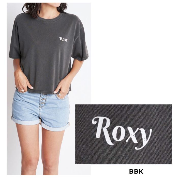 ROXY ロキシー PARADISE OASIS S/S RST221102 Tシャツ クロップド バックプリント 半袖 ショート丈 コットン素材  シンプル ロゴ 2022春夏モデル 正規品-スノーボード（キッズ）・サーフィンの専門店｜DREAMY