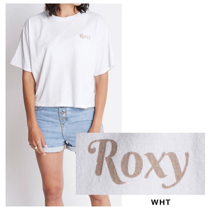 ROXY ロキシー PARADISE OASIS S/S RST221102 Tシャツ クロップド