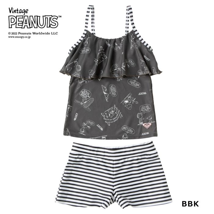 ROXY ロキシー PEANUTS RG SWIMWEAR TSW222110 キッズ 水着セット 100