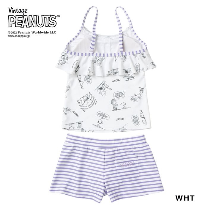 ROXY ロキシー PEANUTS RG SWIMWEAR TSW222110 キッズ 水着セット 100 