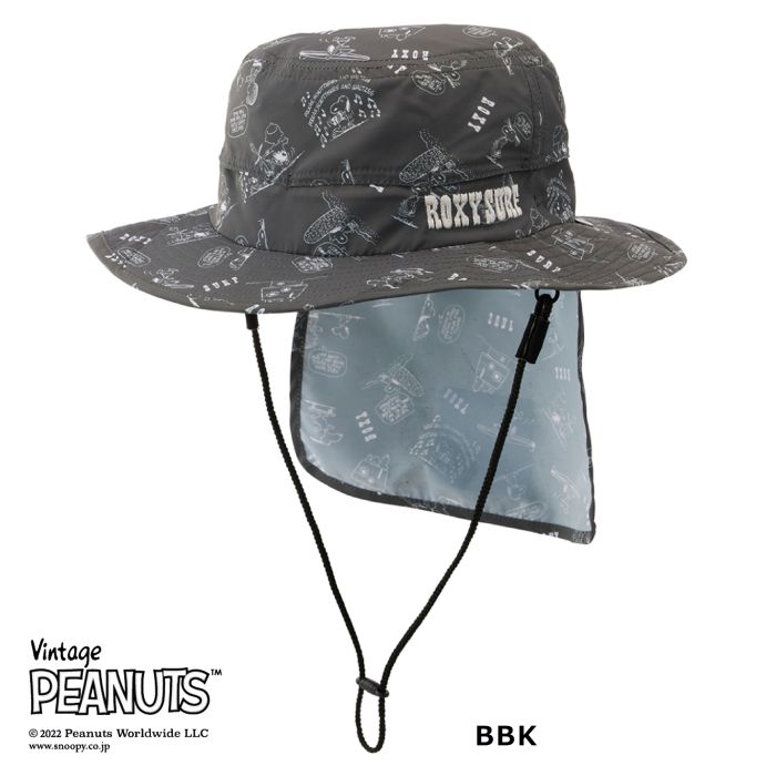 ROXY ロキシー PEANUTS UV SURFCAMP HAT RSA222751 サーフハット UV