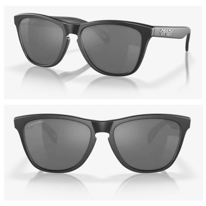 OAKLEY オークリー Frogskins OO9013-F755 Matte Black Prizm Black Polarized 偏光  フロッグスキン レギュラーフィット 衝撃プロテクション サングラス 正規品-スノーボード（キッズ）・サーフィンの専門店｜DREAMY